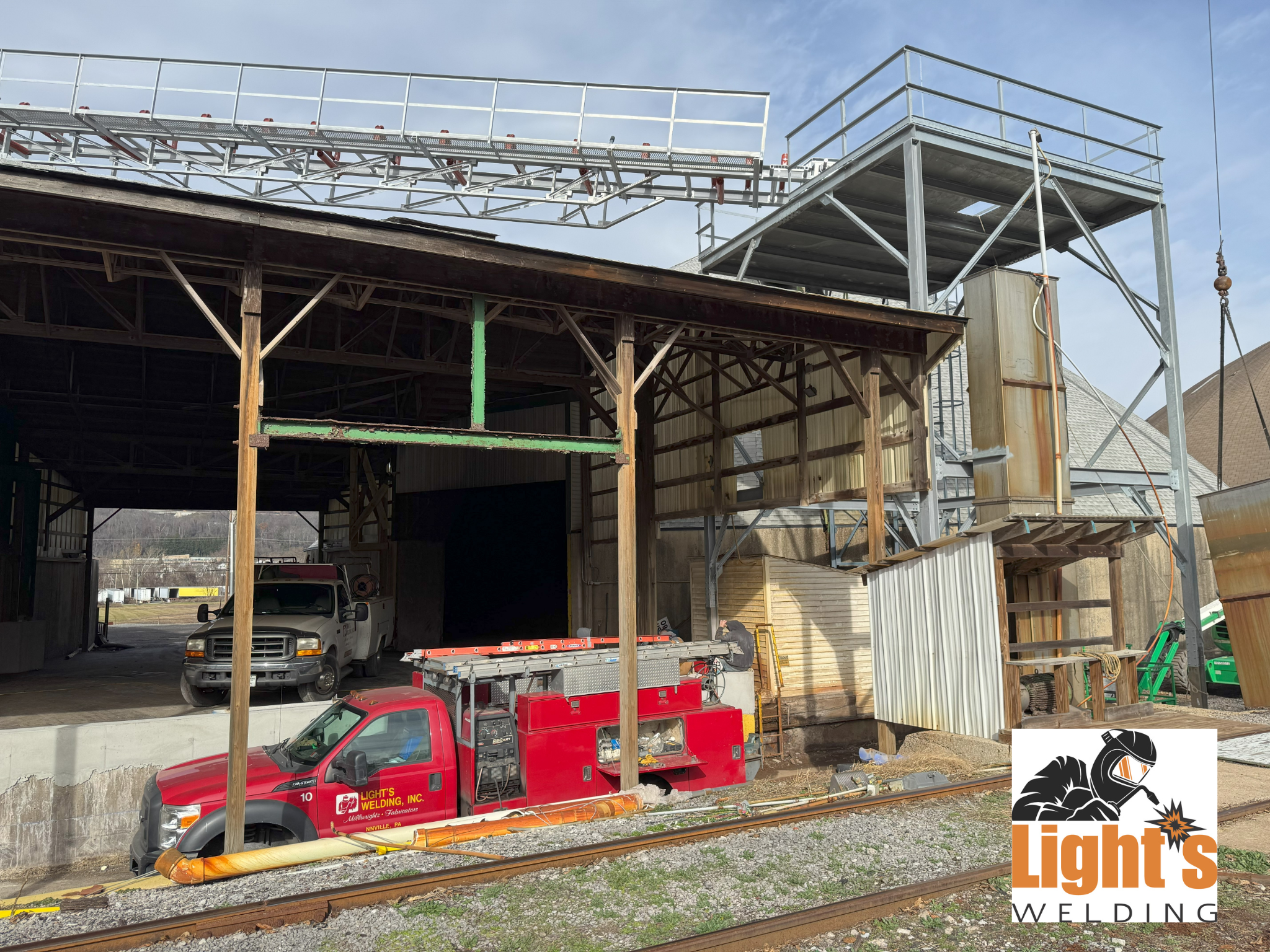 Light's Welding conveyor installation